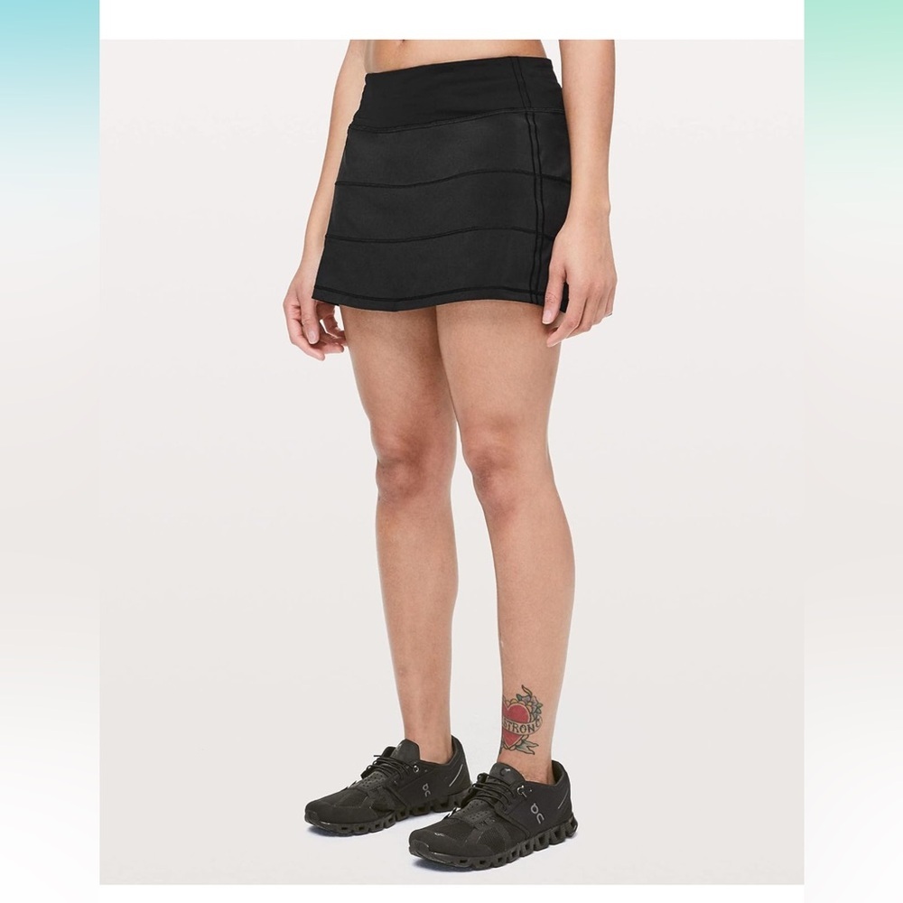 NWT Pace Rival Mid-Rise Skirt / BLACK - Picture 3 of 5